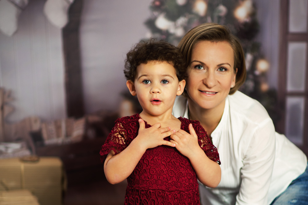 eleganckie zdjęcie rodzinne